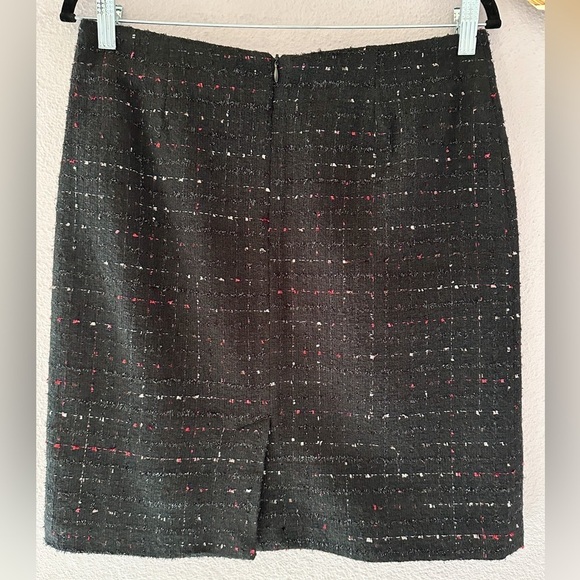 Vintage Harris Wallace New York Tweed Skirt Size 8 - Picture 3 of 3